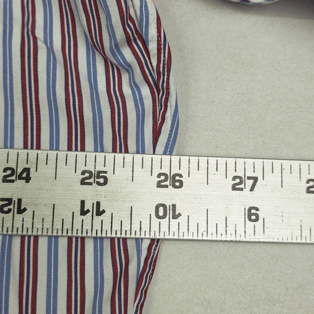 Polo Ralph Lauren Men's Shirt 17 1/2 34/35 Regent Classic Fit Striped Dress‎
